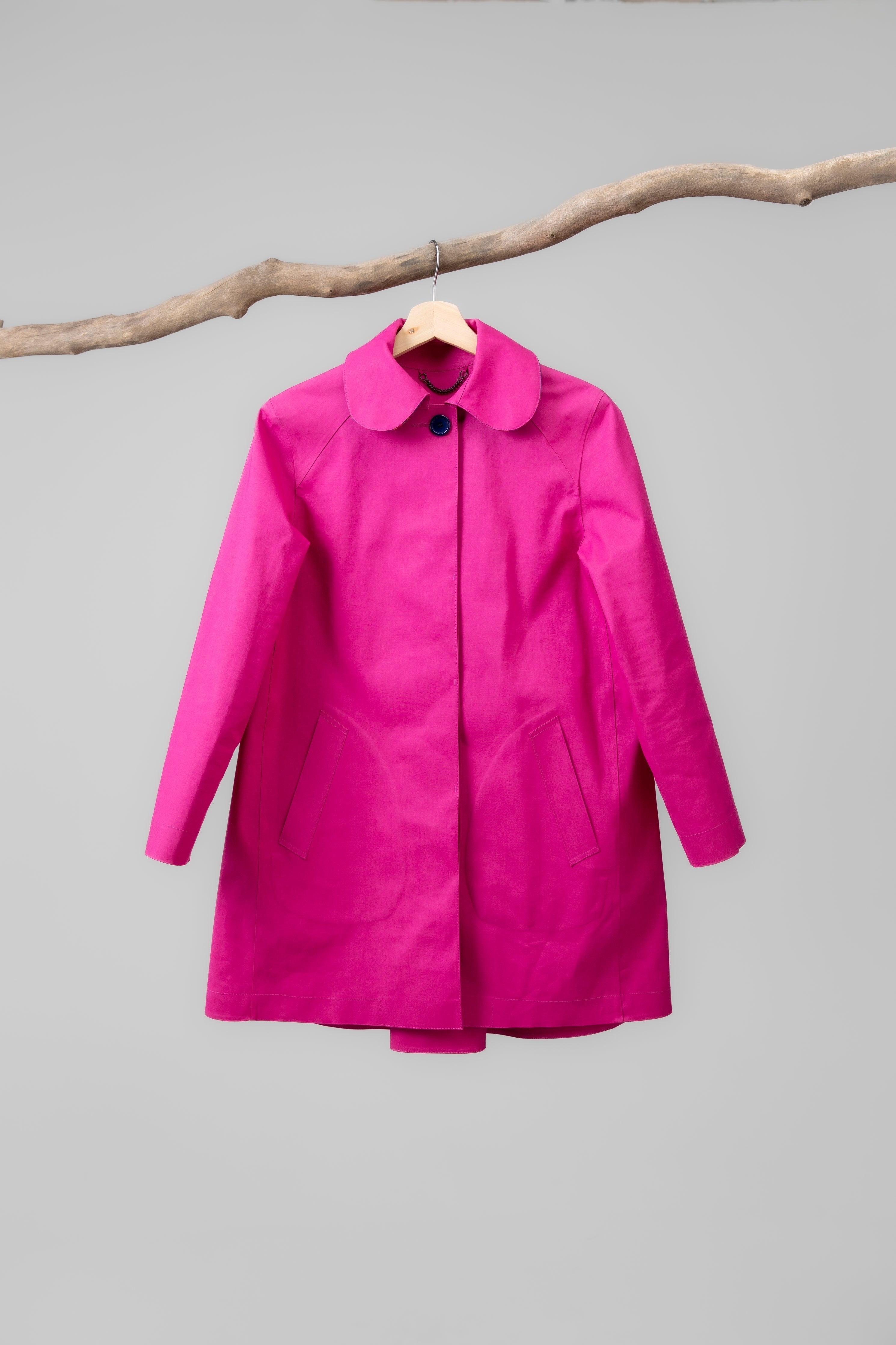 Article 9 pea coat - pink Tailored Coats HANCOCK OF SCOTLAND