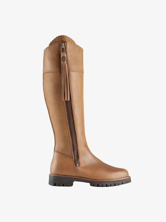 Explorer - oak leather Tall Boots FAIRFAX & FAVOR