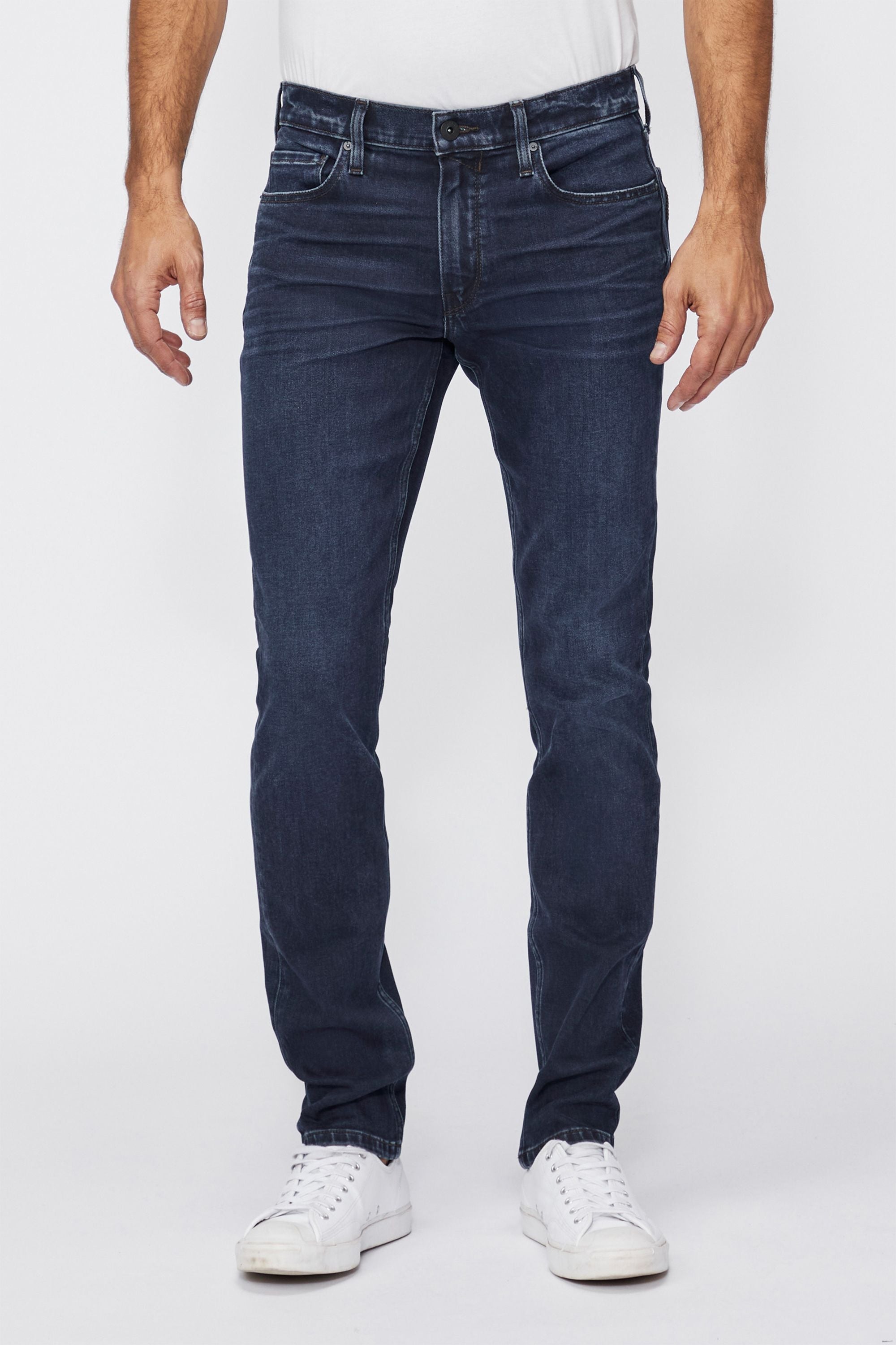 Lennox slim fit stretch denim jeans - jenkins Jeans PAIGE