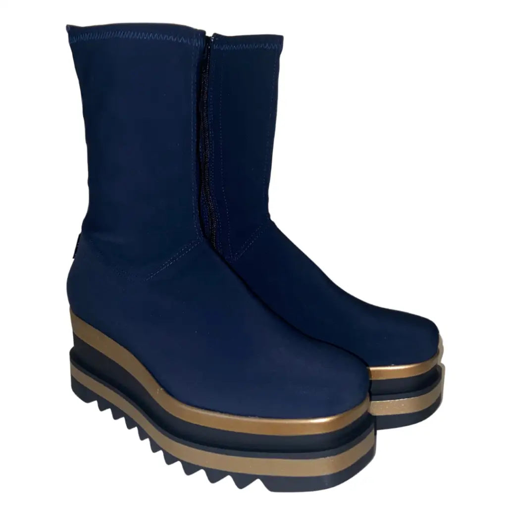 Alanis - Navy Short Boots MARCO MOREO