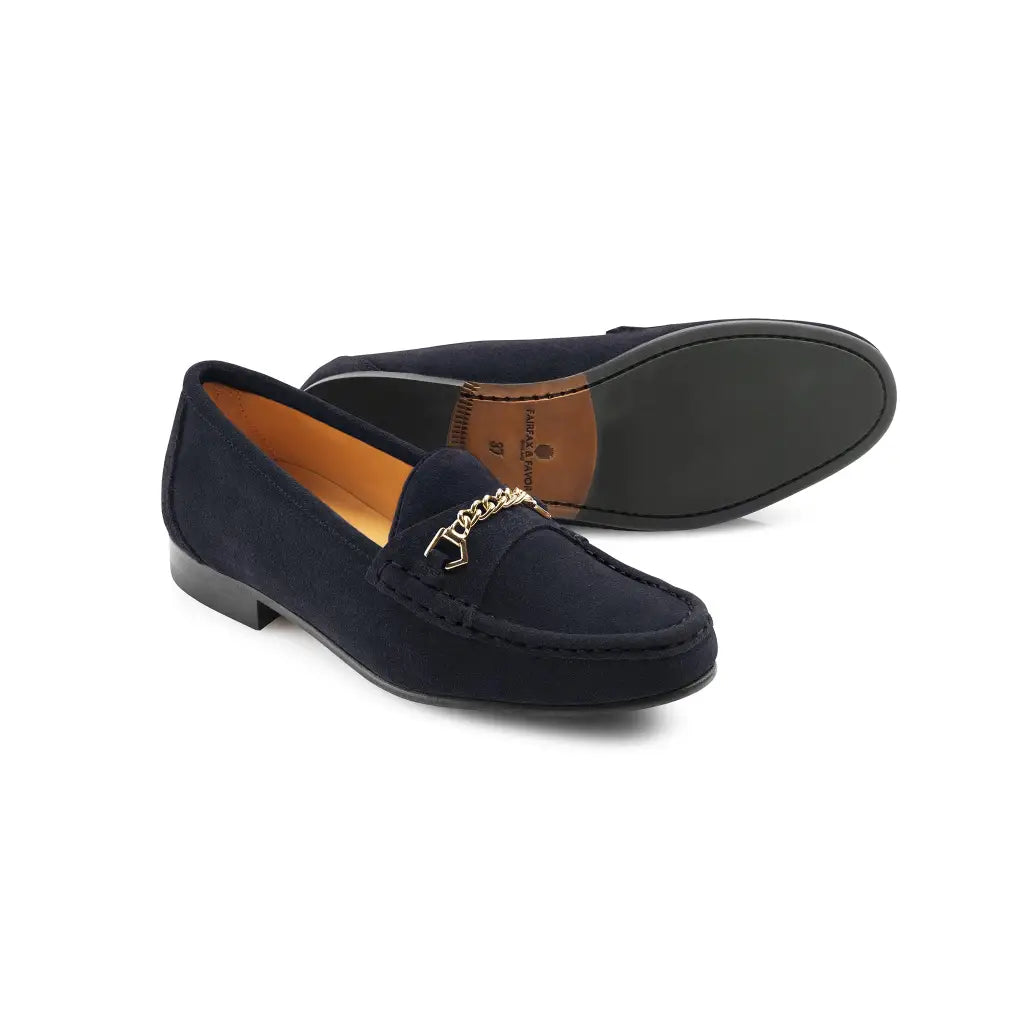 Apsley Shoe - Navy Shoes & Heels FAIRFAX & FAVOR