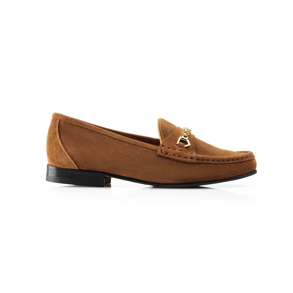 Apsley Shoe - Tan Suede Shoes & Heels FAIRFAX & FAVOR