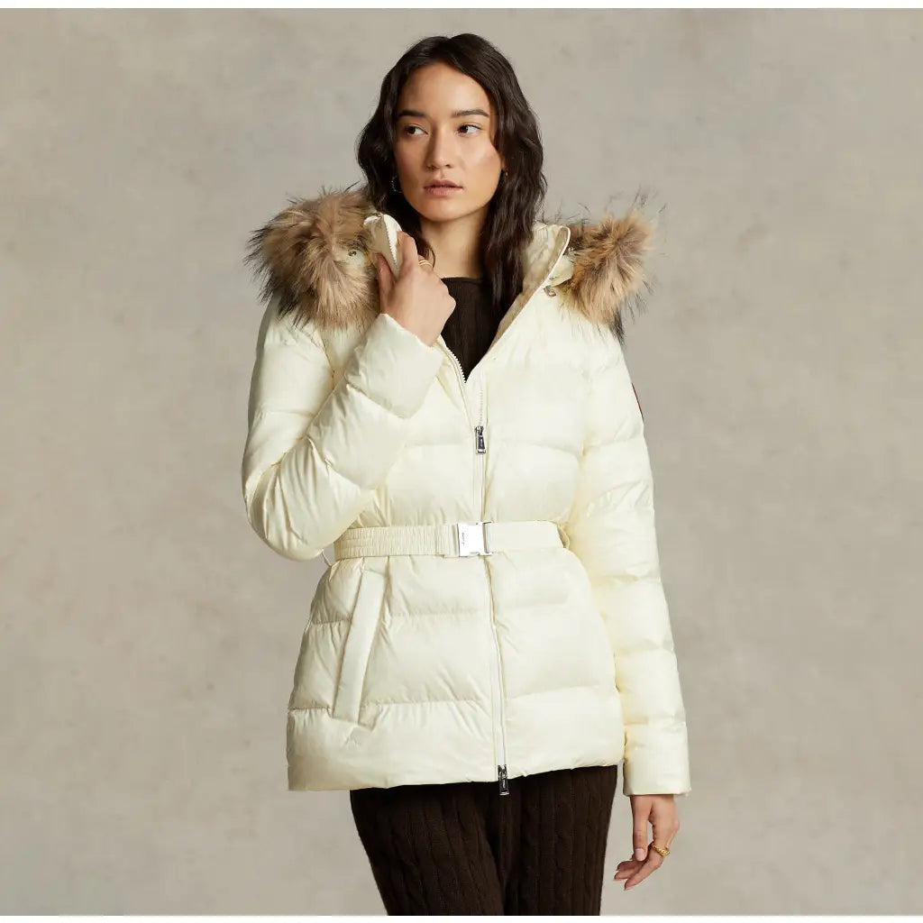 Billy Insulated Down Jacket - Cream Padded Jackets RALPH