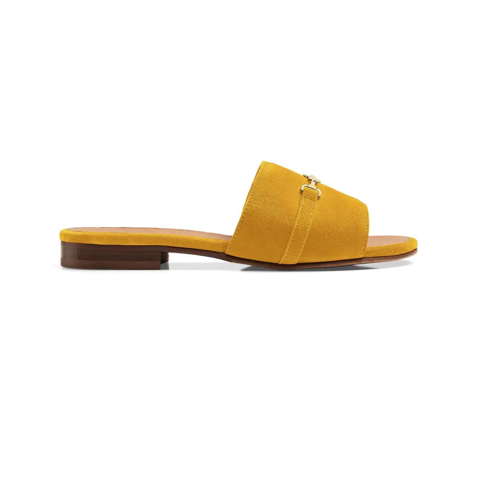 Heacham Sandal - Mango Suede Shoes & Heels FAIRFAX & FAVOR