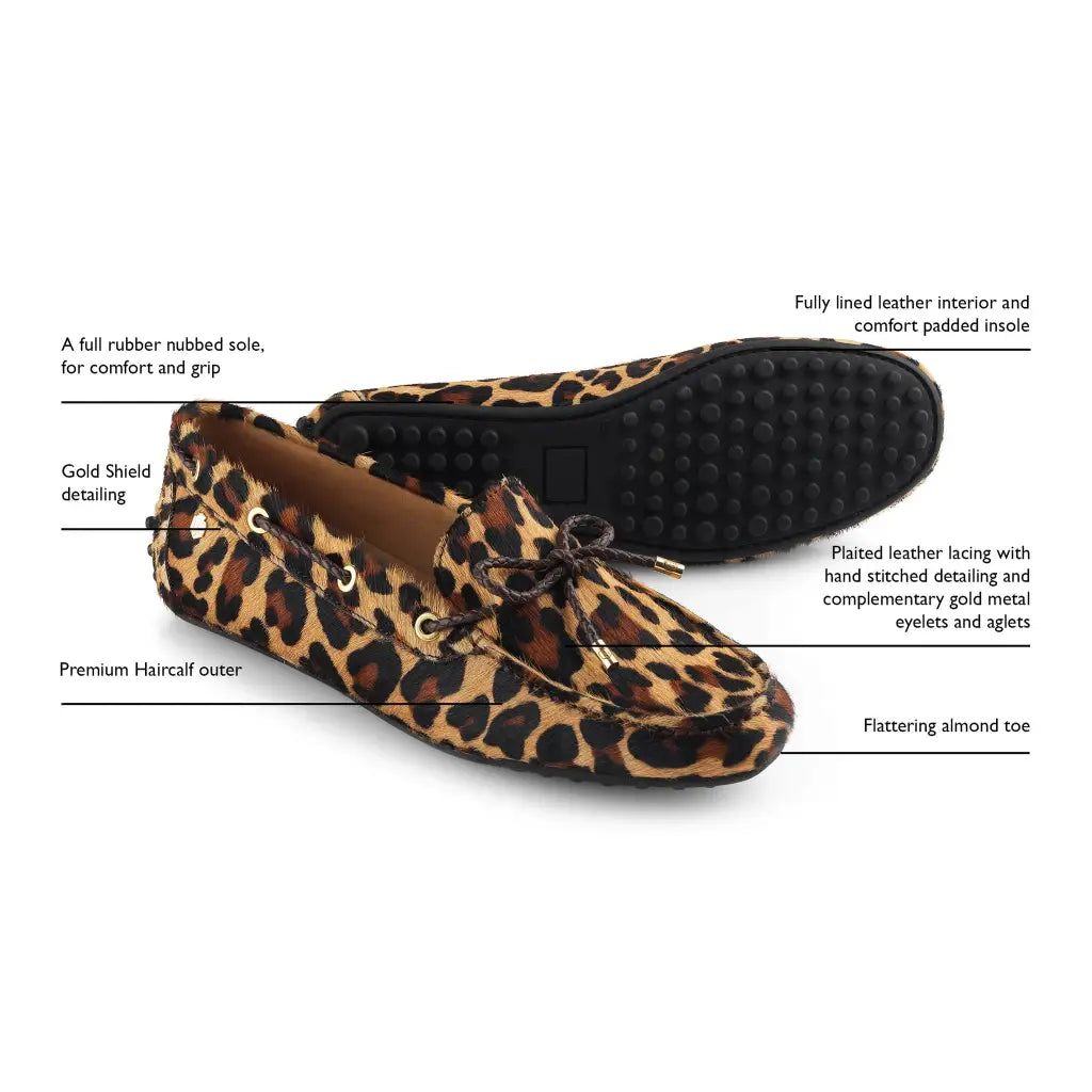 Henley - Jaguar Haircalf Shoes & Heels FAIRFAX & FAVOR