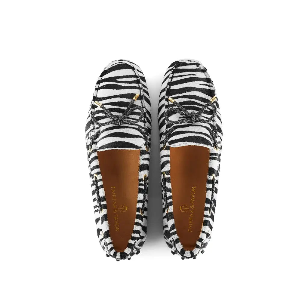 Henley Shoe - Zebra Haircalf - Shoes & Heels