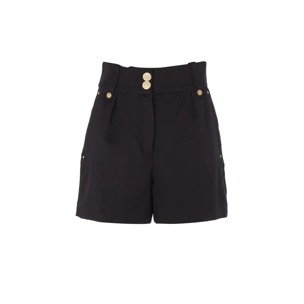 Luxe Tailored Short - Black Barathea Shorts HOLLAND COOPER