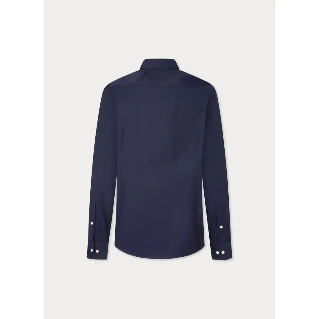 Melange Flannel Multi Shirt - Navy Long Sleeve Shirts