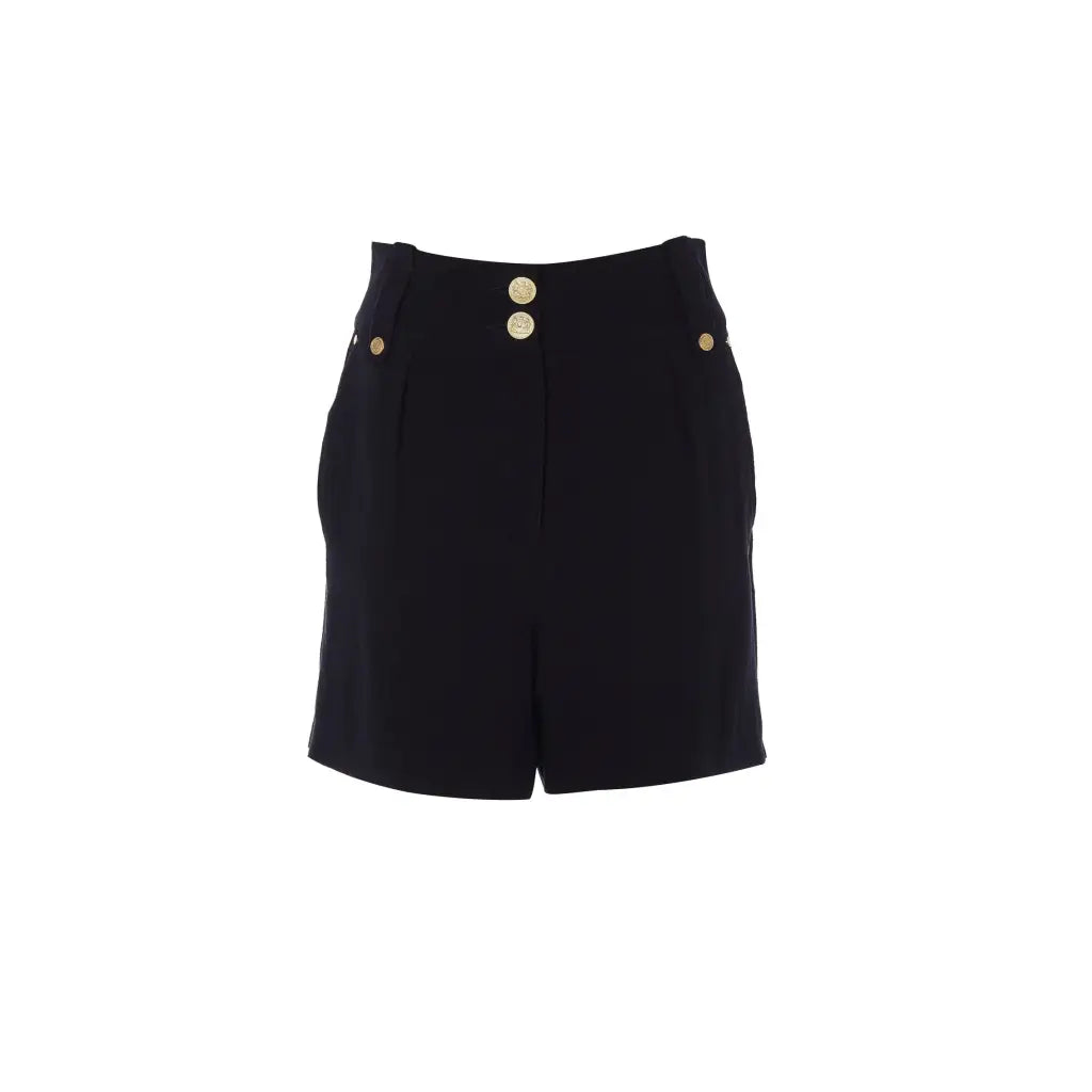 Tailored Short Linen - Black Shorts HOLLAND COOPER