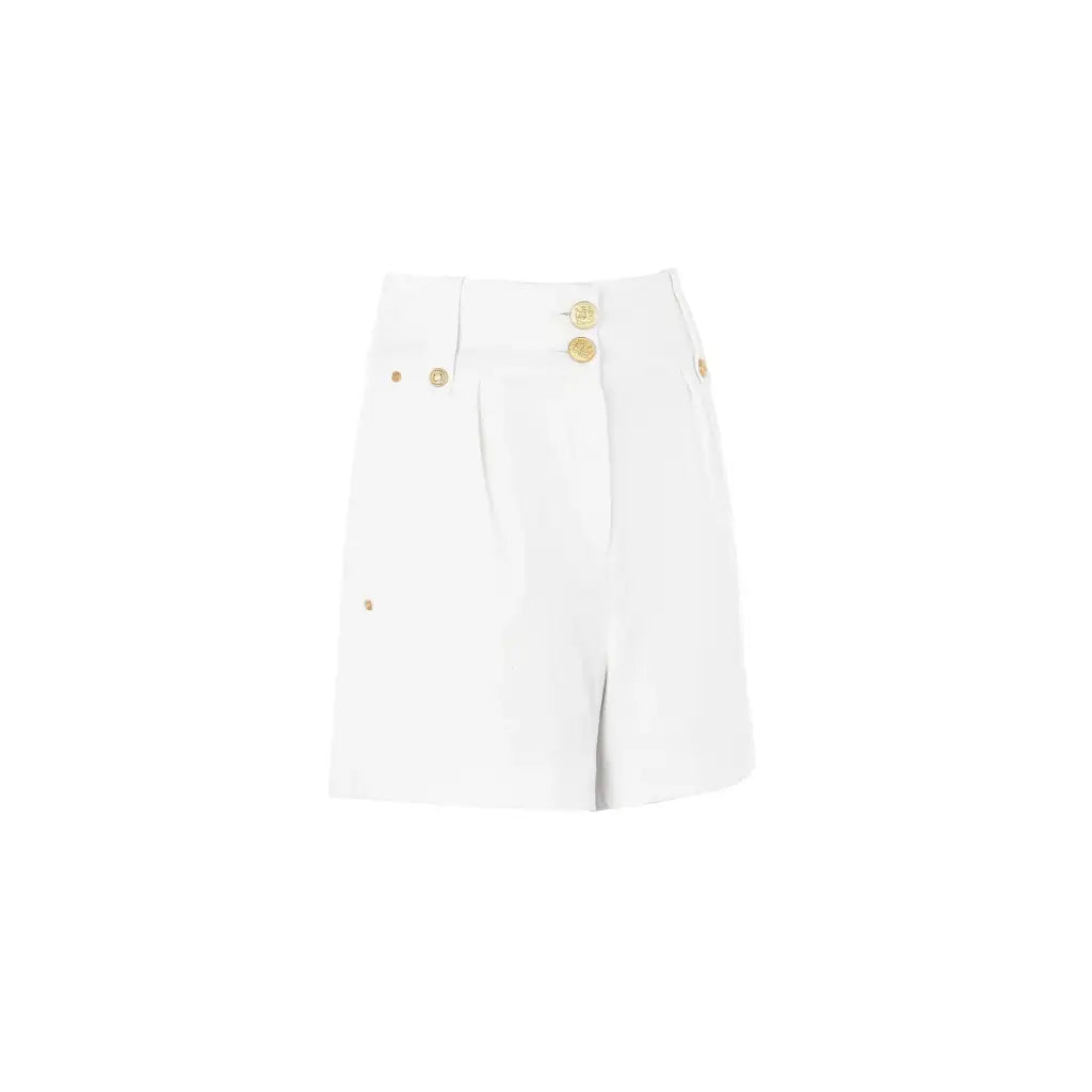 Tailored Short Linen - Oyster Skirts & Shorts HOLLAND COOPER